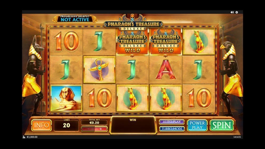 Pharaoh's Treasure Deluxe Slot