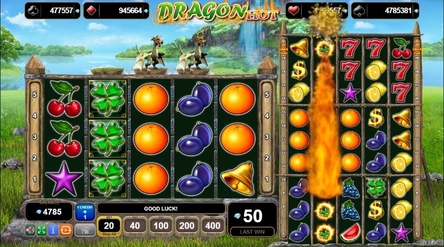 Dragon Hot wild опција