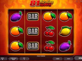 81 Burning Ways Slot