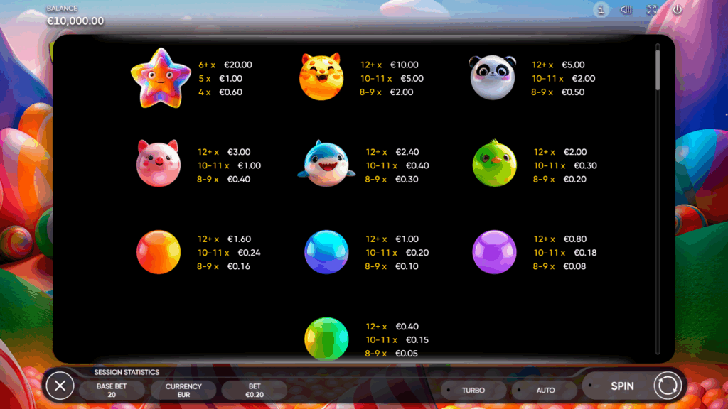 Power Balls Symbols