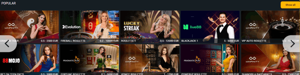 казино во живо